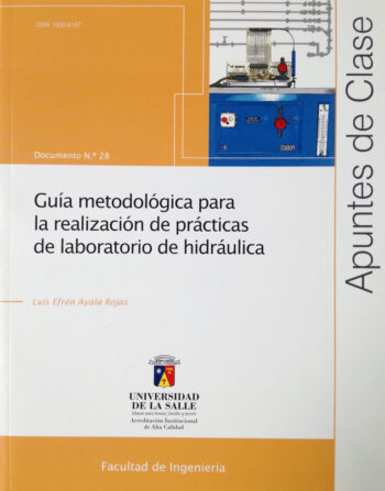Portada del libro Guía metodológica para la realización de prácticas de laboratorio de hidraúlica ISBN 1900618728