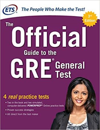 PORTADA DEL LIBRO THE OFFICIAL GUIDE TO THE GRE GENERAL TEST - ISBN 9781259862410