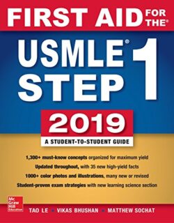 PORTADA DEL LIBRO FIRST AID FOR THE USMLE STEP 1- ISBN 9781260143676