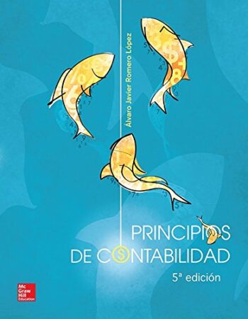 PORTADA DEL LIBRO PRINCIPIOS DE CONTABILIDAD - ISBN 9781456223953
