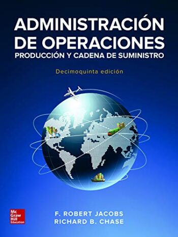 Portada del libro Administraciòn de Operaciones: Producciòn y Cadena de Suministros-ISBN 9781456261412