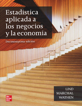 PORTADA DEL LIBRO ESTADÍSTICA APLICADA A LOS NEGOCIOS Y LA ECONOMÍA - ISBN 9781456277925