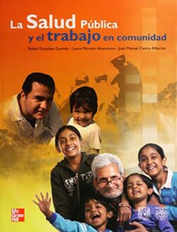 PORTADA DEL LIBRO LA SALUD PÚBLICA Y EL TRABAJO EN COMUNIDAD - ISBN 9786070215803