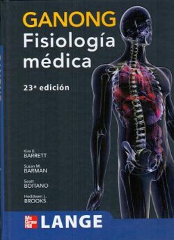 PORTADA DEL LIBRO GANONG FISIOLOGÍA MÉDICA - ISBN 9786071503053