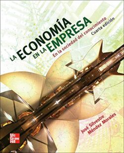 PORTADA DEL LIBRO LA ECONOMÍA EN LA EMPRESA ISBN 9786071505972