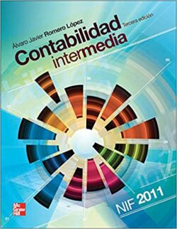 PORTADA DEL LIBRO CONTABILIDAD INTERMEDIA NIF 2011 - ISBN 9786071506344