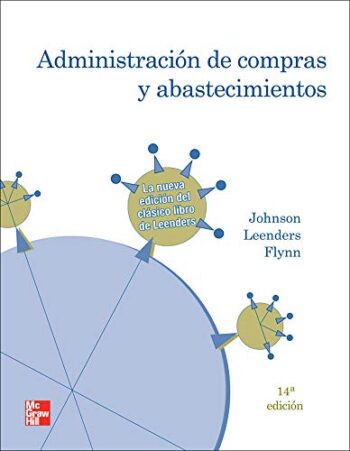 Portada del libro Administraciòn de Compras y Abastecimiento-ISBN 9786071507587