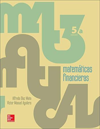 PORTADA DEL LIBRO MATEMÁTICAS FINANCIERAS - ISBN 9786071509437