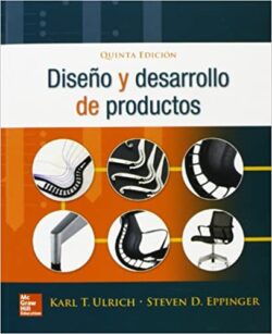 PORTADA DEL LIBRO DISEÑO Y DESARROLLO DE PRODUCTOS - ISBN 9786071509444