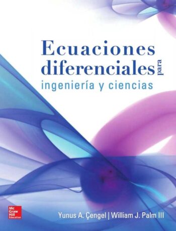 PORTADA DEL LIBRO ECUACIONES DIFERENCIALES PARA INGENIERÍA Y CIENCIAS - ISBN 9786071509895