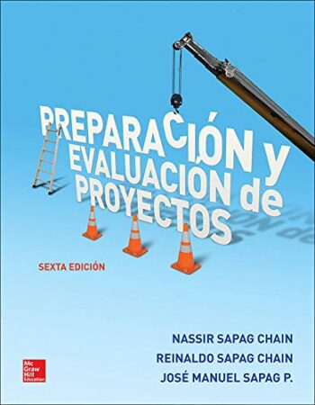 PORTADA DEL LIBRO PREPARACIÓN Y EVALUACIÓN DE PROYECTOS - ISBN 9786071511447