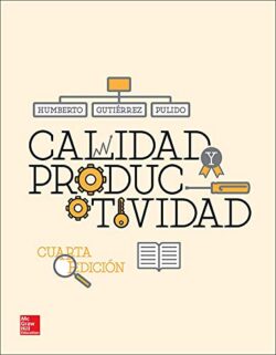 PORTADA DEL LIBRO CALIDAD Y PRODUCTIVIDAD - ISBN 9786071511485