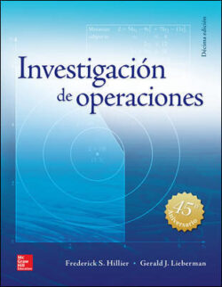 PORTADA DEL LIBRO INVESTIGACIÓN DE OPERACIONES - ISBN 9786071512925
