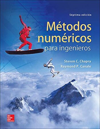 PORTADA DEL LIBRO MÉTODOS NUMÉRICOS PARA INGENIEROS - ISBN 9786071512949