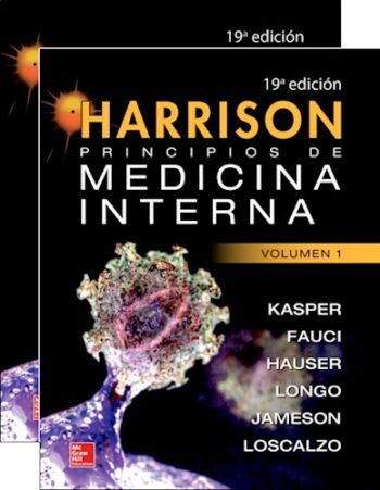 Portada del libro de Harrison principios de medicina interna vol 1 - ISBN 9786071513359