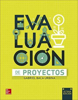 PORTADA DEL LIBRO EVALUACIÓN DE PROYECTOS ISBN 9786071513748