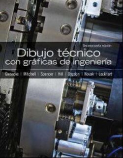 PORTADA DEL LIBRO DIBUJO TÉCNICO CON GRÁFICAS DE INGENIERÍA - ISBN 9786073213530