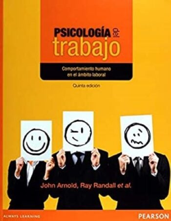Portada del libro Psicología del trabajo - ISBN 9786073214780