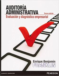Portada del libro de auditoría administrativa evaluación y diagnóstico empresarial - ISBN 9786073218337