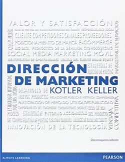 Portada del libro Direcciòn de marketing - ISBN 9786073237000
