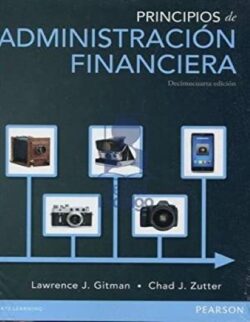 Portada del libro de Principios de administración financiera - ISBN 9786073237215