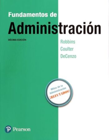 PORTADA DEL LIBRO FUNDAMENTOS DE ADMINISTRACIÓN ISBN 9786073239622
