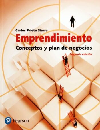 PORTADA DEL LIBRO EMPRENDIMIENTOS: CONCEPTOS Y PLAN DE NEGOCIOS ISBN 9786073240185