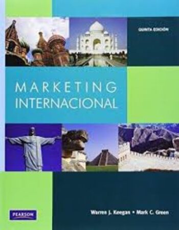 Portada del libro Marketing internacional - ISBN 9786074423396