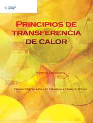 PORTADA DEL LIBRO PRINCIPIOS DE TRANSFERENCIA DE CALOR - ISBN 9786074816150