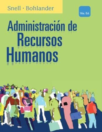 PORTADA DEL LIBRO ADMINISTRACIÓN DE RECURSOS HUMANOS ISBN 9786074818901