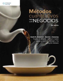 Portada de libro Métodos cuantitativos para los negocios ISBN 9786075228457