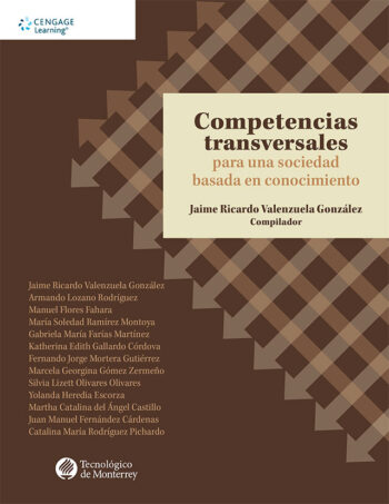 Portada del libro Competencias transversales para una sociedad basada en el conocimiento ISBN 9786075228587