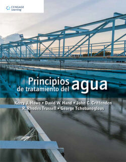 PORTADA DEL LIBRO PRINCIPIOS DE TRATAMIENTO DEL AGUA - ISBN 9786075228624