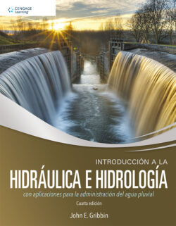 PORTADA DEL LIBRO INTRODUCCIÓN A LA HIDRÁULICA E HIDROLOGÍA - ISBN 9786075260037