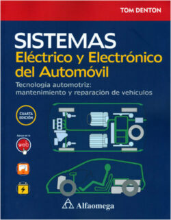 PORTADA DEL LIBRO SISTEMAS ELÉCTRICO Y ELECTRÓNICO DEL AUTOMOVIL - ISBN 9786076223635
