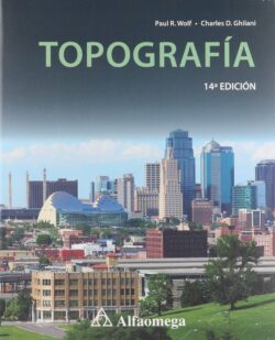 PORTADA DEL LIBRO TOPOGRAFÍA - ISBN 9786076227053