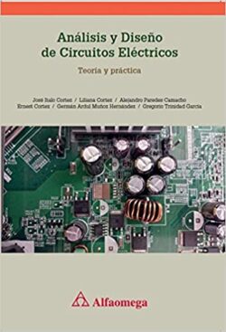PORTADA DEL LIBRO ANÁLISIS Y DISEÑO DE CIRCUITOS ELÉCTRICOS - ISBN 9786077079880