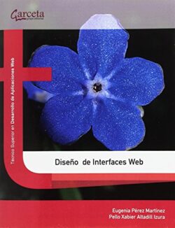 PORTADA DEL LIBRO DISEÑO DE INTERFACES WEB - ISBN 9788416228621
