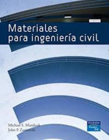 PORTADA DEL LIBRO MATERIALES PARA INGENIERÍA CIVIL - ISBN 9788483225103