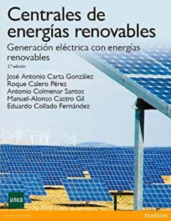 PORTADA DEL LIBRO CENTRALES DE ENERGÍAS RENOVABLES - ISBN 9788483229972