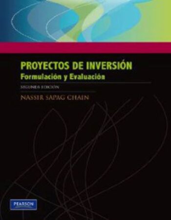 Portada del libro de Proyectos de inversión formulación y evaluación - ISBN 9789563431063
