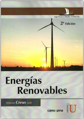 PORTADA DEL LIBRO ENERGÍAS RENOVABLES - ISBN 9789587622065