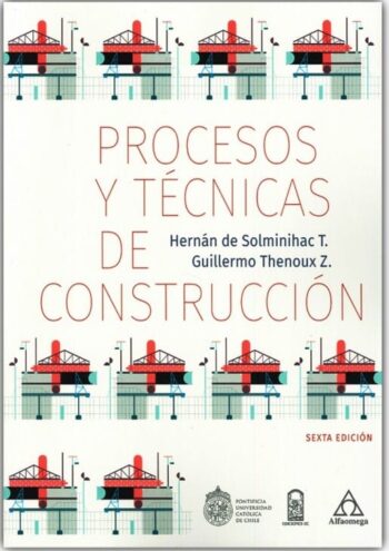 PORTADA DEL LIBRO PROCESOS Y TÉCNICAS DE CONSTRUCCIÓN - ISBN 9789587784350