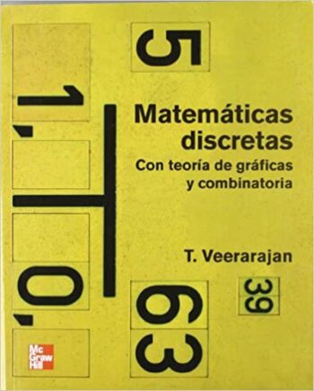 PORTADA DEL LIBRO MATEMÁTICAS DISCRETAS. CON TEORÍA DE GRÁFICAS Y COMBINATORIA ISBN 9789701065303