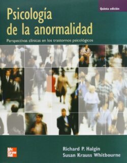 PORTADA DEL LIBRO PSICOLOGÍA DE LA ANORMALIDAD ISBN 9789701068861
