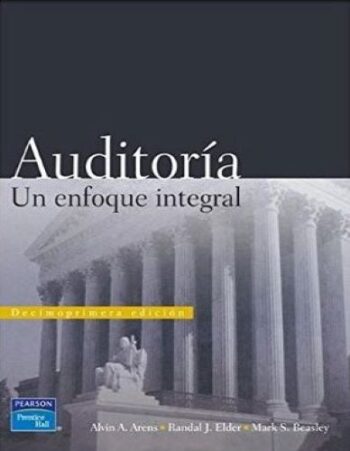 Portada del libro de Auditoría un enfoque integral- ISBN 9789702607397